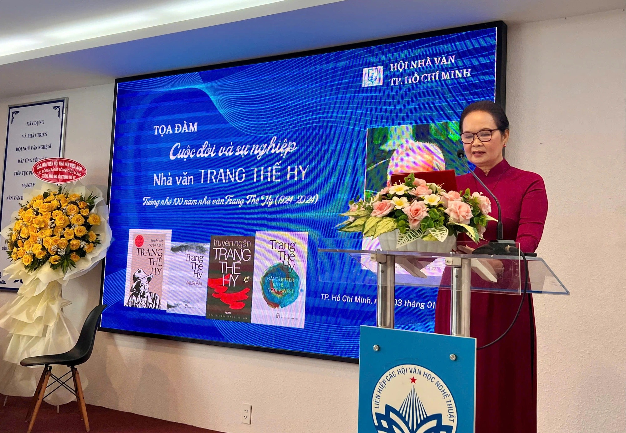 Nhà văn Bích Ngân chia sẻ về cuộc đời, sự nghiệp của Trang Thế Hy
